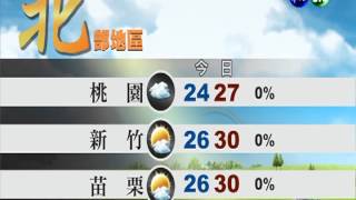 2013.04.16 華視午間氣象 謝安安主播