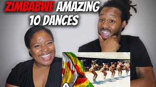 🇿🇼 American Couple Reacts Zimbabwe 10 Most Amazing African Dance Moves
