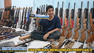 Tips cara sangat mudah menghindari penipuan belanja senapan angin online