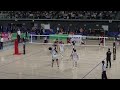 水町泰杜 関田誠大 ジェイテクトスティング vs 早稲田大学 第3セット バレーボール 村山豪 japan volleyball