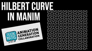 Manim Tutorial: Hilbert Curve and L-Systems