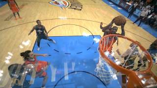 Kevin Durant Hits the Ties Game Dunk,Gordon Hayward Turnover in the Last Play