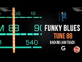 Funky Blues Tune 88 - Backing track jam in G (88 bpm)