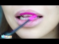 how to เปลี่ยนลุคให้แซ่บด้วยสีลิป my lips are my canvas by make up for ever plexi gloss