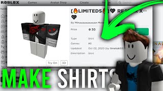 How To Make A Shirt In Roblox On Mobile Iphone Ipod Ipad Android - how to make a shirt on roblox ipad 2017