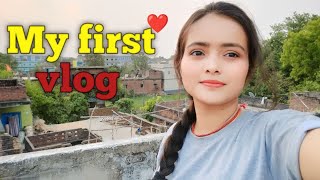 My First Vlog ❤️ || lts jiya vlogger