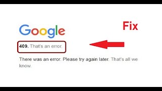 How to Fix “Error Code: 409” on Browsers?