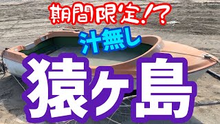 【猿ヶ島】SJ30・ジムニーに乗って期間限定の猿ヶ島の様子を見に行ってきた。