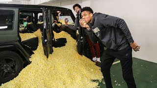 Funniest Giannis Antetokounmpo Moments Of All-Time | PSG, Neymar, Mbappe, Popcorn Prank & More