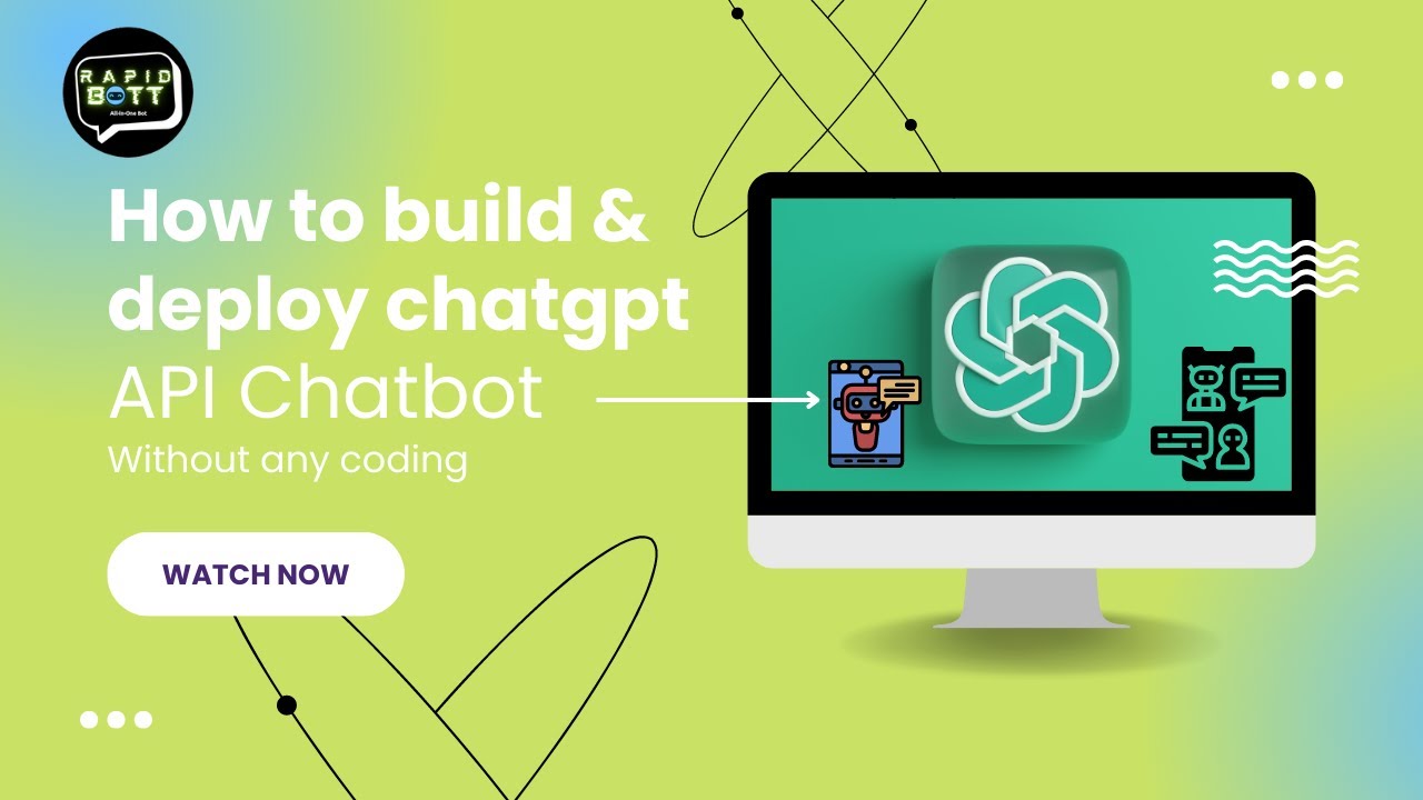 How To Build Your Own Custom AI Chatbot Using CHATGPT 3.5 API Without ...