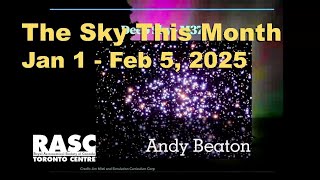 The Sky This Month Jan 1 - Feb 5, 2025