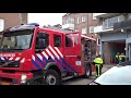 Woningbrand Calandhof Tilburg. 16-09-2017