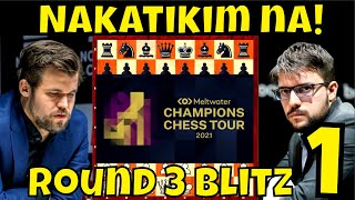 Nakatikim na ng Talo? || GM Carlsen vs. GM MVL || MCCT Finals Round 3 Blitz 1