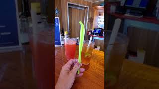 Carnival Magic, Red Frog Pub, good drinks & sugar straws.