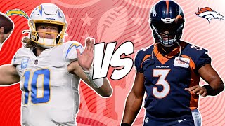 Los Angeles Chargers vs Denver Broncos 10/17/22 NFL MNF Pick and Prediction |  NFL Week 6 Picks