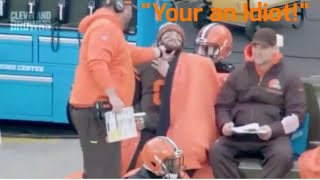 Baker Mayfield calls Freddie Kitchens an Idiot while mic’d up on the bench