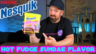 New Nestle Hot Fudge Sundae Nesquik