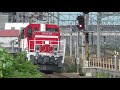 京葉臨海鉄道向けdd200甲種輸送　ef65 2089＋ヨ8902＋dd200 801