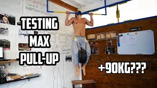 Testing My MAX Weighted Pull-up After Almost 1 Year!