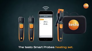 The testo Smart Probes heating set