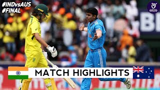 India vs Australia U19 World Cup 2024 Final Highlights | IND vs AUS ODI U19 WC Highlights