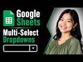 How To Add Multiple Selection Dropdowns In Google Sheets?