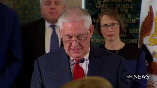 Tillerson laments 'mean-spirited' Washington as he departs