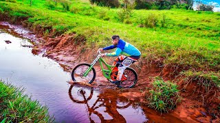 DESCI A FAZENDA INTEIRA NO DOWNHILL * vou construí uma pista profissional *