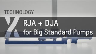 Maintenance Technology: Big standard pumps - Rotor Joint Access (RJA) + Drive Joint Access (DJA)