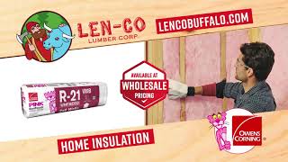 Len-Co Lumber | Owens Corning Fiberglass Insulation | 2021