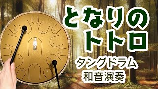 タングドラムで「となりのトトロ My Neighbor Totoro」和音演奏15音