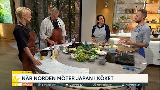 Norden möter Japan i köket | Nyhetsmorgon | TV4 \u0026 TV4 Play