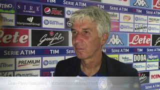 Napoli-Atalanta il commento di Gian Piero Gasperini