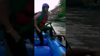 Rishikesh Rafting #youtubeshorts #youtube #viral #fun #masti #rafting #rishikesh #jumping