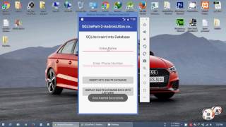 SQLite Database in Android Tutorial Part 2