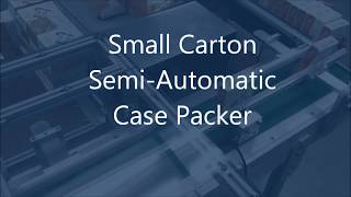 Semi-automatic Case Packer