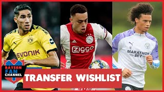 Bayern Munich Fan Transfer Wishlists (Bayern Munich Transfer News)
