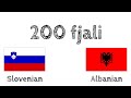 200 fjali - Sllovenisht - Shqip