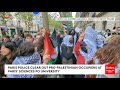 WATCH Paris Police Clear Out Pro-Palestinian Occupiers At Sciences Po University