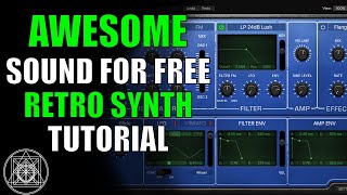 How to use Retro Synth in Logic Pro X | Logic Pro X Built in Sounds