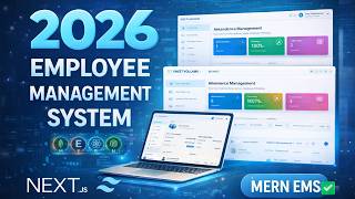 Employee Management System Project in React JS 🔥| Node JS, Express JS, MongoDB | Full MERN Stack App