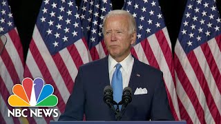 Biden Praises Sen. Harris As 'Someone Who Knows What's At Stake' In The 2020 Election | NBC News