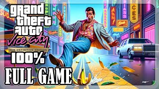 GTA Vice City Definitive edition - Full game 100%, All Side Missions, No Commentary