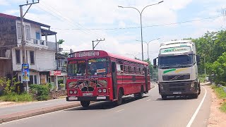 නුවර පාරේ දුවන දුර ගමන් සේවා බස් 🚌 | leyland and tata buses in kandy road #srilanka 🇱🇰