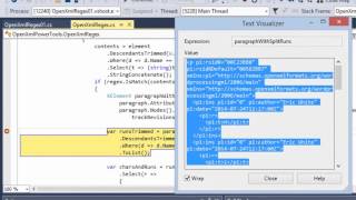 OpenXmlRegex Internals