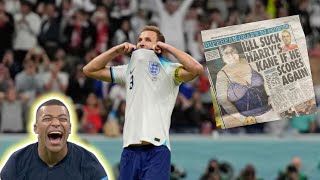 Harry Kane Missed Penalty Reaction - England vs France - World Cup 2022 Qatar