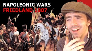 Napoleon Defeats Russia: Friedland 1807 l History Student Reacts