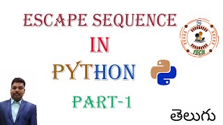 Escape Sequence Part-1 in Python || Python Programming