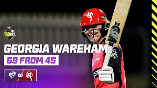 Georgia Wareham Blasts Career-Best Knock In Hobart | #WBBL10