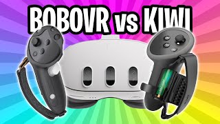 Best Quest 3 Controller Grips? KIWI vs BOBOVR Showdown!